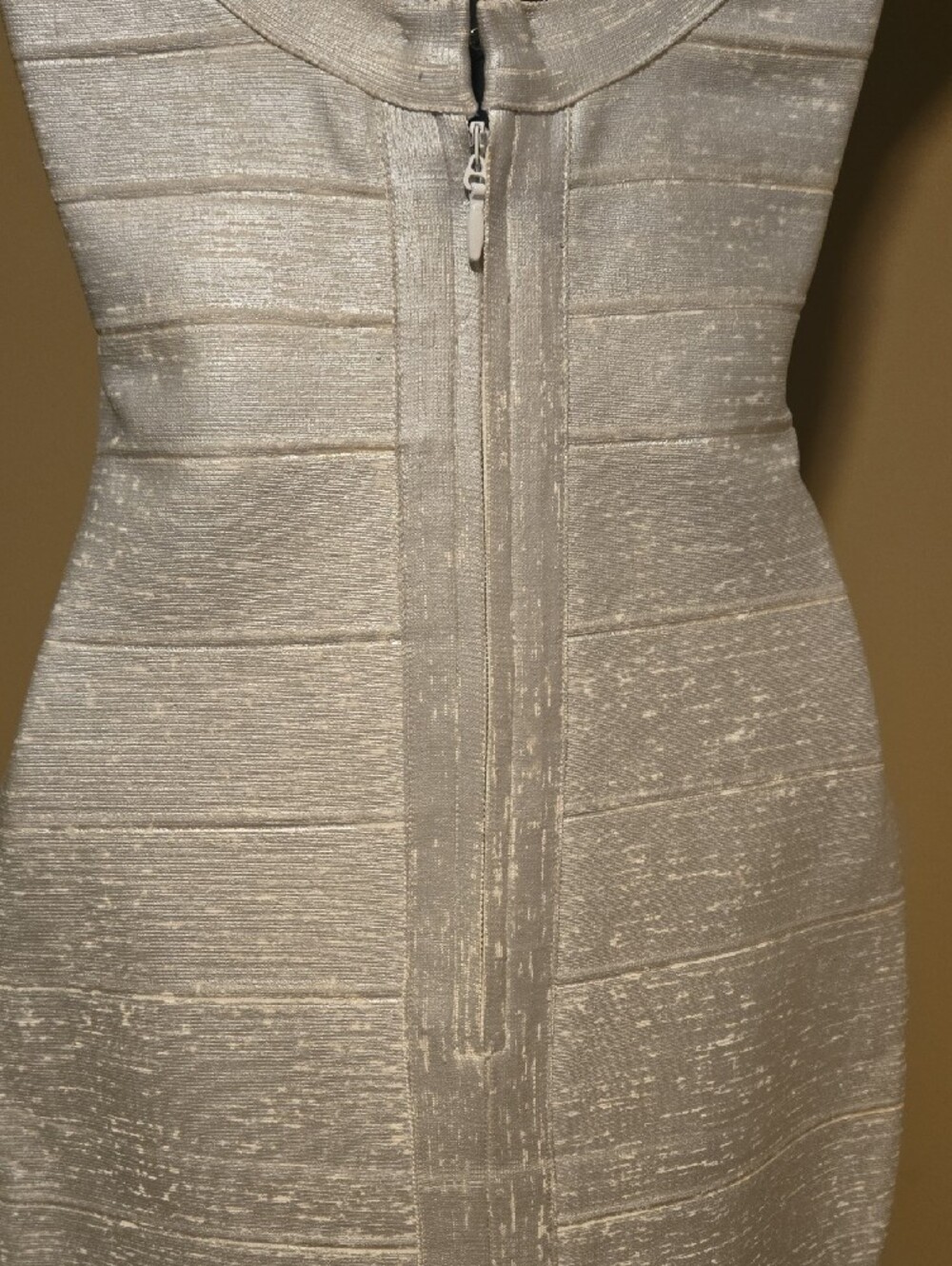 VENUS Sexy Silver Tank Bodycon Dress NWOT Size 0 - Picture 4 of 13